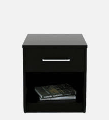 Black and white nightstand variants